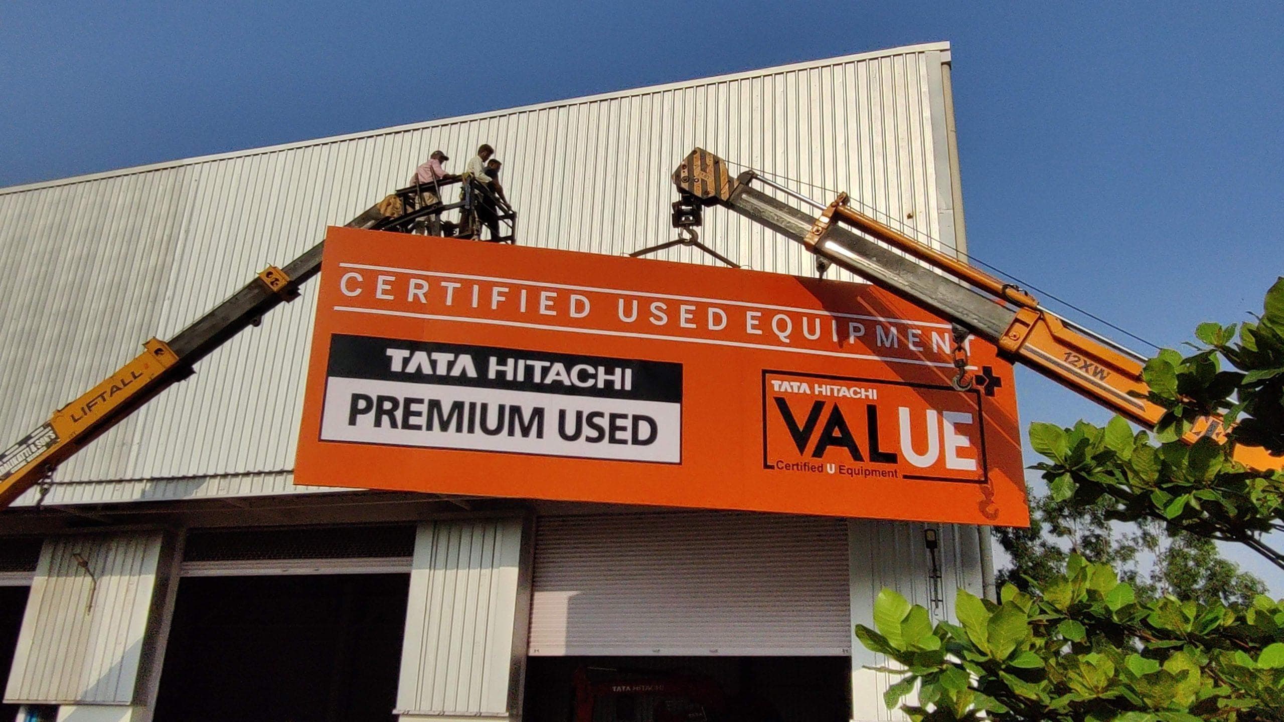 Factory signage application