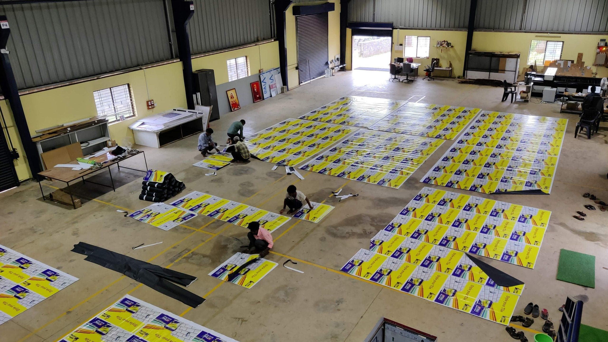 Large-format production facility